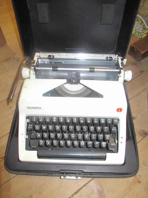 OLYMPIA TYPEWRITER IN CASE Image