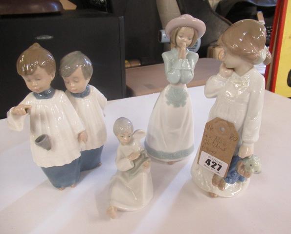 FOUR NAO FIGURES OF CHILDREN Image