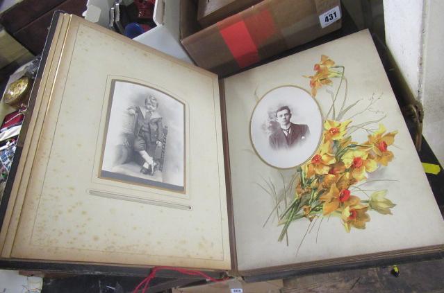 VICTORIAN PHOTOGRAPH ALBUM Image