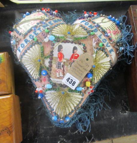 SEAFORTH HIGHLANDERS SWEETHEART CUSHION Image