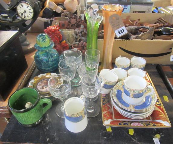 QUANTITY OF GLASS ETC INCLUDING ROYAL WORCESTER JUBILEE DISH Image