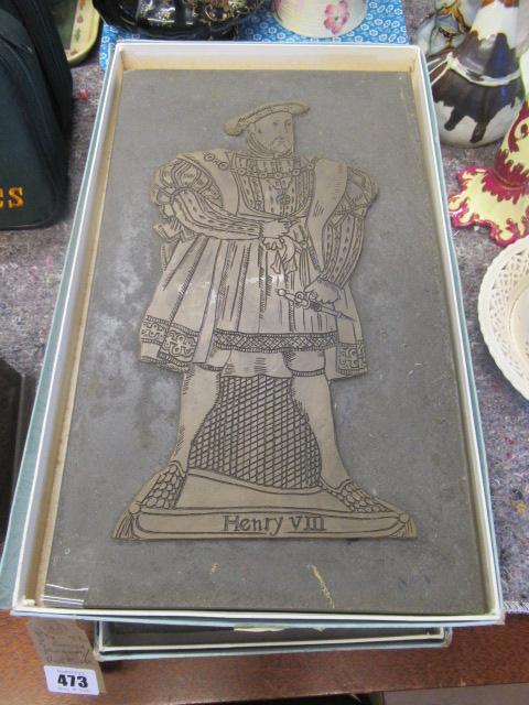 THREE ROYAL PLAQUES Image
