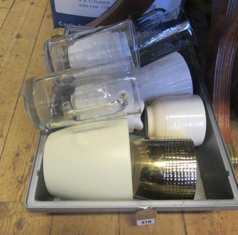 BOX OF PLANTERS AND JUGS ETC Image