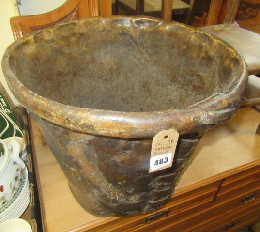 LEATHER BUCKET Image