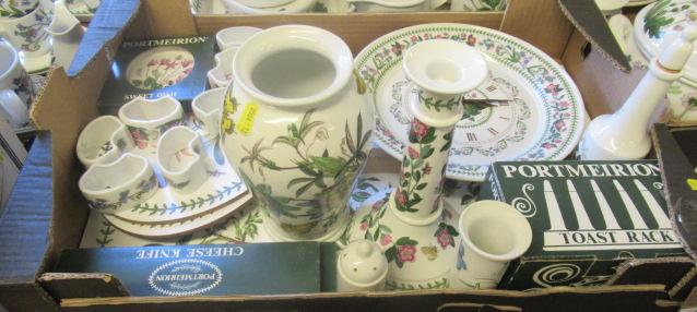 BOX OF MISCELLANEOUS PORTMEIRION ITEMS ETC Image