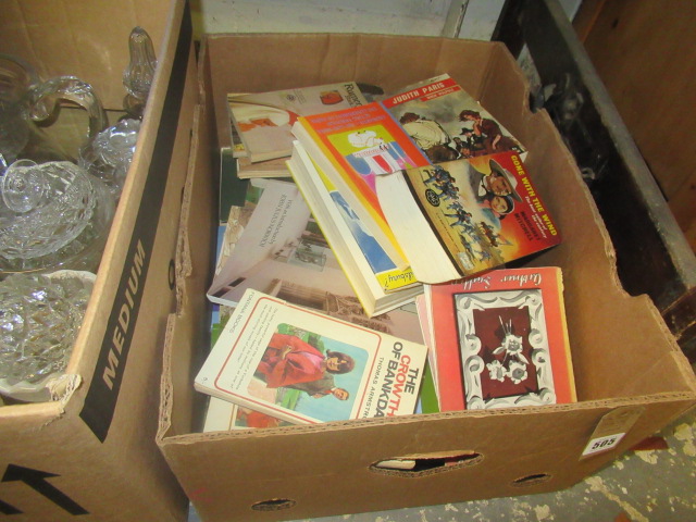 BOX OF VINTAGE BOOKS Image