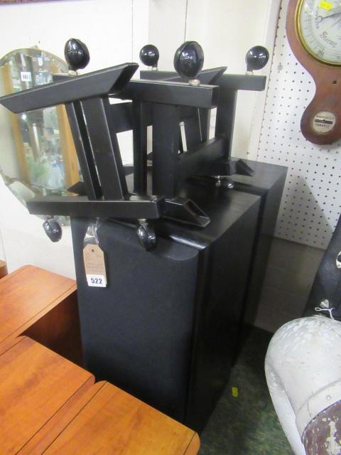 PAIR OF TECHNICS SPEAKERS AND STANDS Image