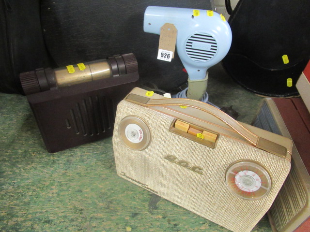 PIFCO HAIR DRYER AND TWO CLASSIC RADIOS Image