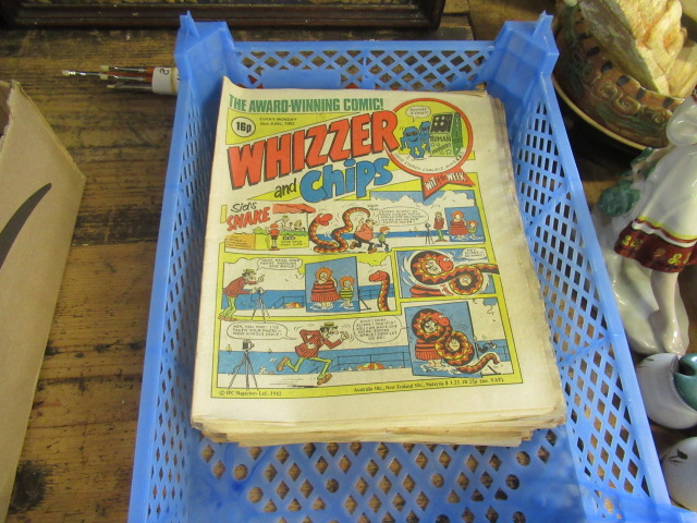 COLLECTION OF 1980S WHIZZA AND CHIPS COMICS Image