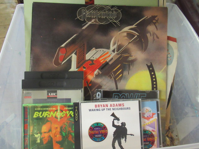 QUANTITY OF LP RECORDS INCLUDING HAWK WIND HALL OF THE MOUNTAIN GRILL Image