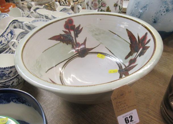 DAVID LLOYD JONES LARGE STUDIO POTTERY BOWL Image