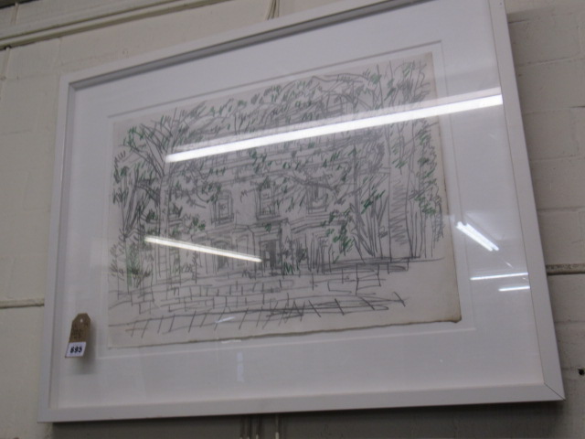 PENCIL SKETCH INITIALLED JWD Image