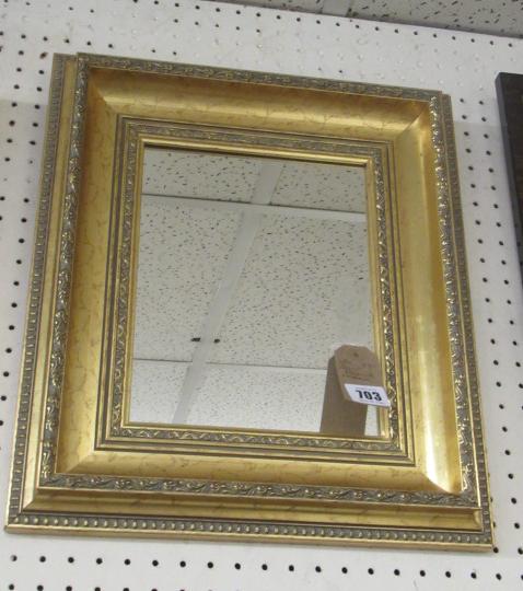 GILT FRAMED MIRROR Image