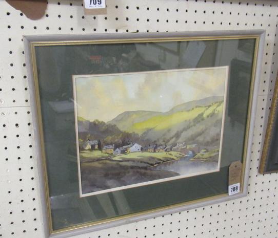 JACK PRIOR YORKSHIRE DALES WATERCOLOUR Image