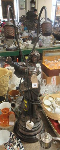 METAL FIGURAL LAMP Image