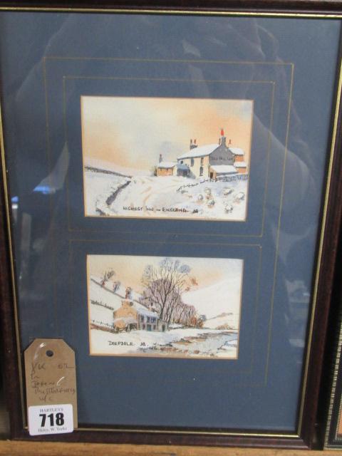 PAIR OF JOHN BUTTERFIELD WATERCOLOURS Image