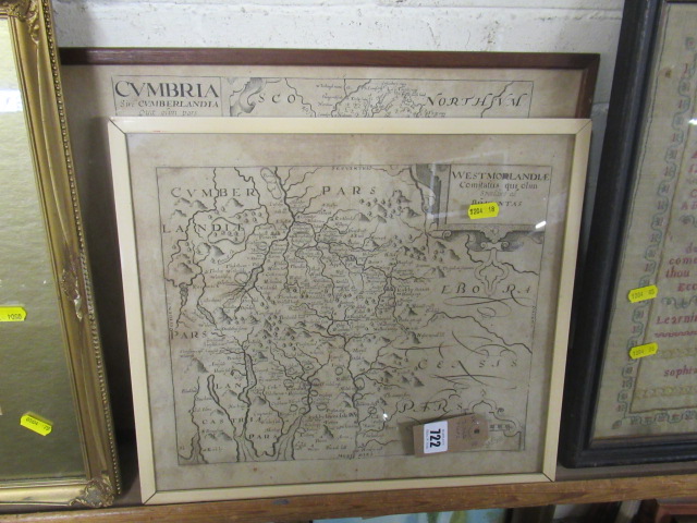 TWO ANTIQUE MAPS Image