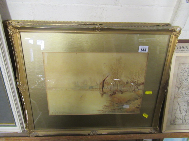 PAIR OF WATERCOLOURS SIGNED GEORGE H BLACKBURN Image