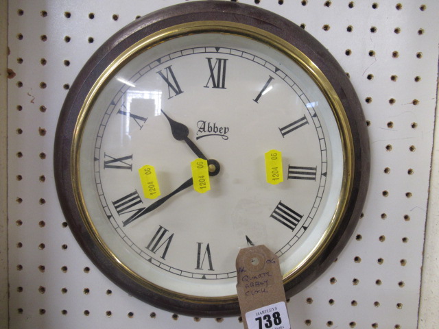 QUARTZ ABBEY CLOCK Image