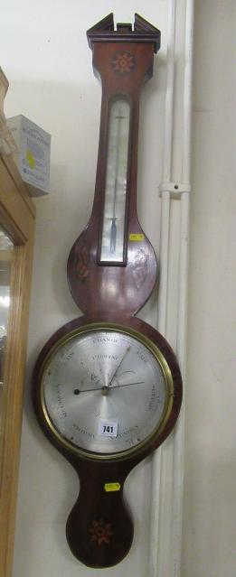 BORINI INLAID BAROMOMETER  Image