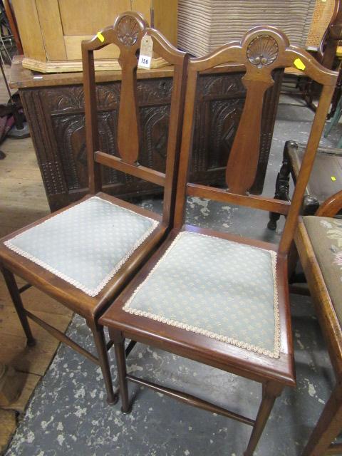 PAIR OF DINING CHAIRS Image