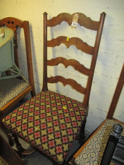 FRENCH CHAIR WITH TAPESTRY SEAT Image