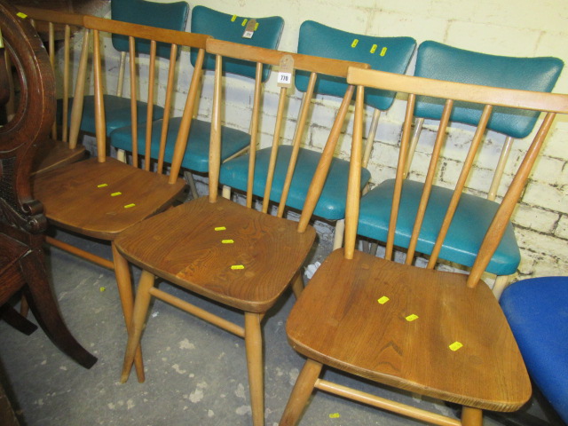 FOUR ERCOL CHAIRS Image