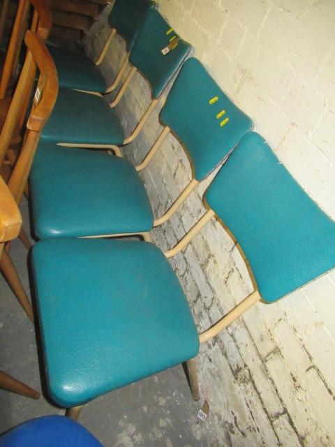 FOUR 1960S METAL CHAIRS Image