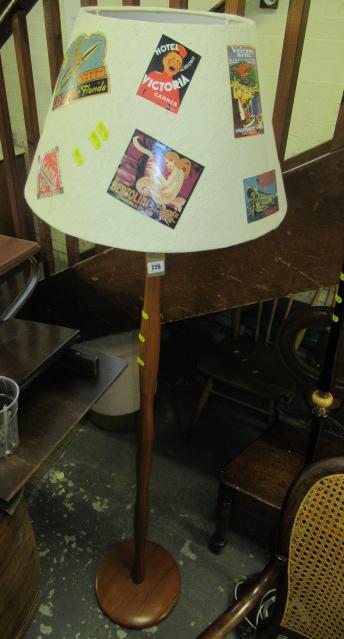 STANDARD LAMP AND SHADE Image