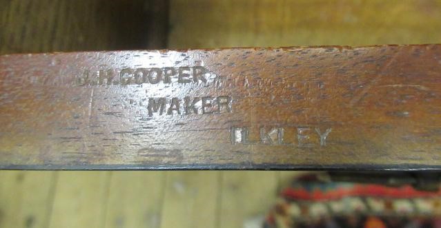 SMALL TABLE WITH TWO DRAWERS BY COOPERS OF ILKLEY Image