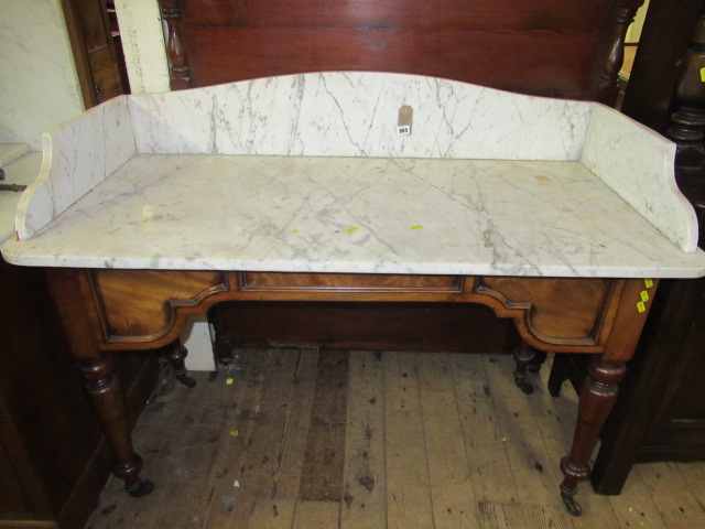 MARBLE TOPPED HALL TABLE Image