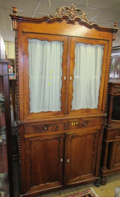 CONTINENTAL CARVED CUPBOARD Image