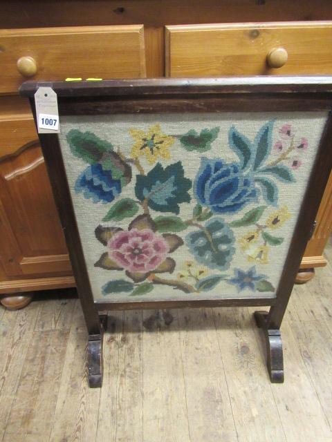 EMBROIDERED FIRE SCREEN Image