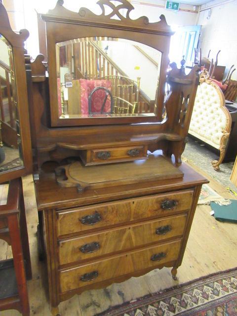WALNUT DRESSING CHEST Image