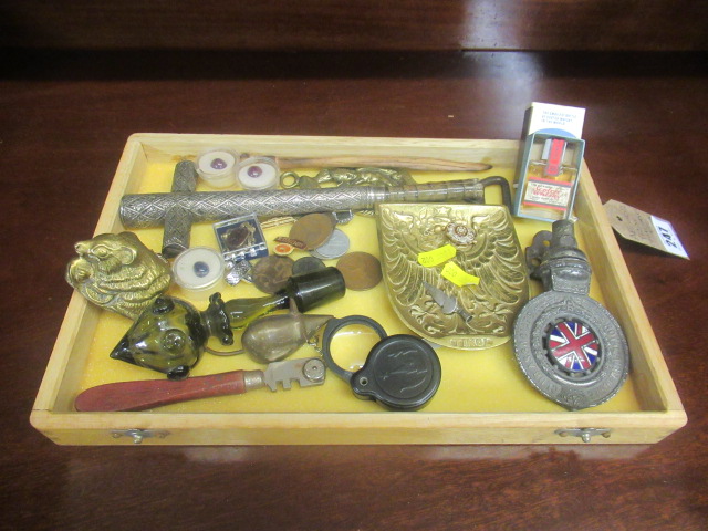 TRAY OF COLLECTABLES ETC Image