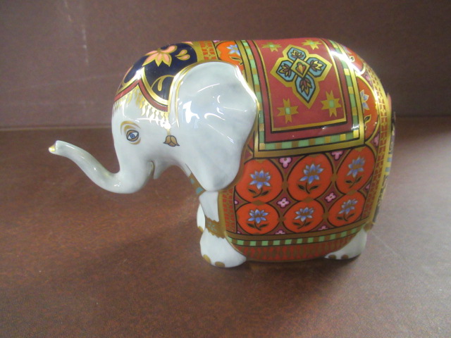 ROYAL CROWN DERBY LIMITED EDITION ELEPHANT Image