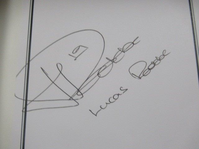 SIGNED LUCAS RADEBE BOOK Image
