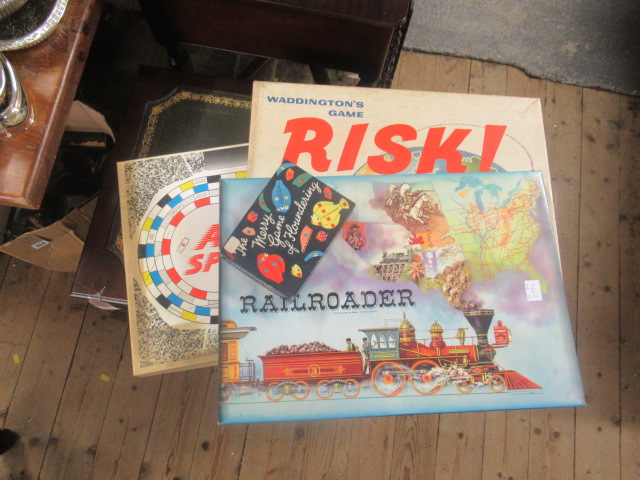 FOUR VINTAGE BOARD GAMES Image