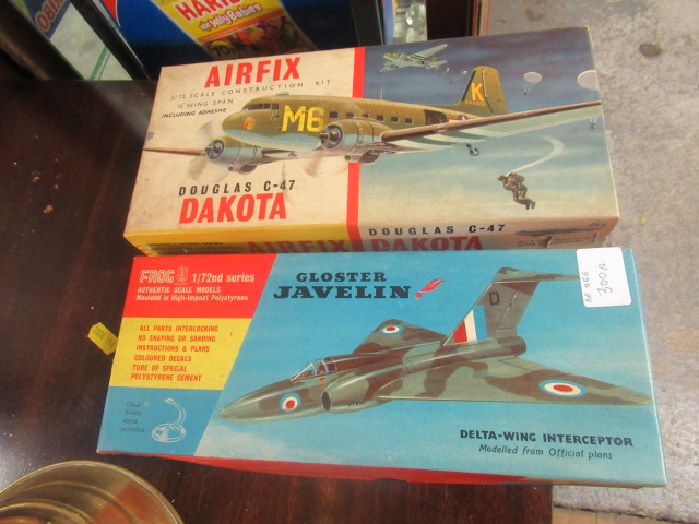 TWO AIRFIX PLANE KITS Image