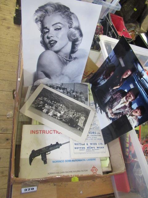 BOX OF EPHEMERA Image