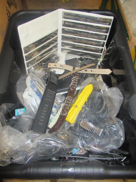 BOX OF WATCHES Image