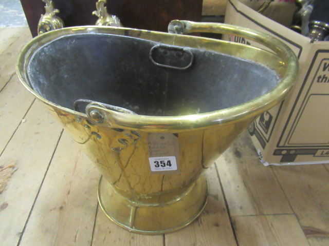 BRASS COAL BUCKET Image