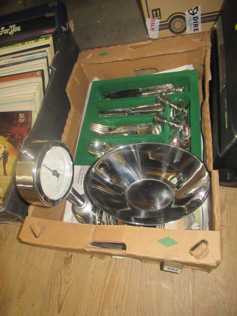 BOX OF CUTLERY ETC Image