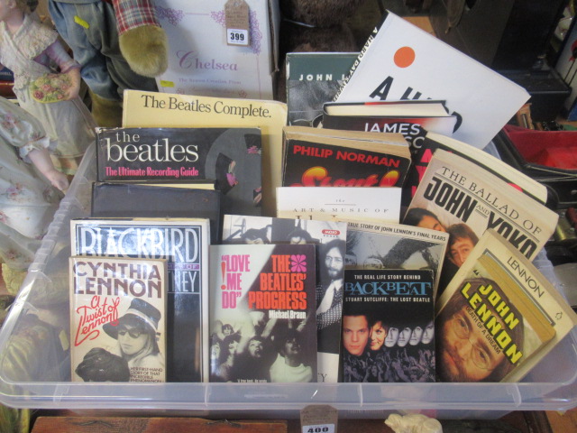 BOX OF BEATLES BOOKS Image
