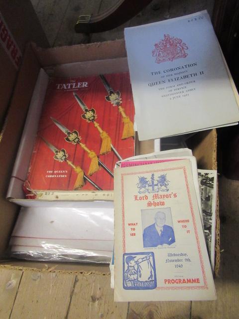 BOX OF EPHEMERA Image