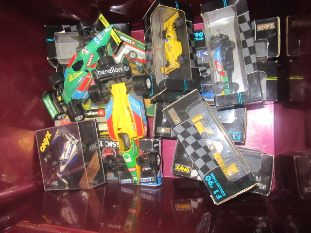 BOX OF BOXED DIECAST CARS Image