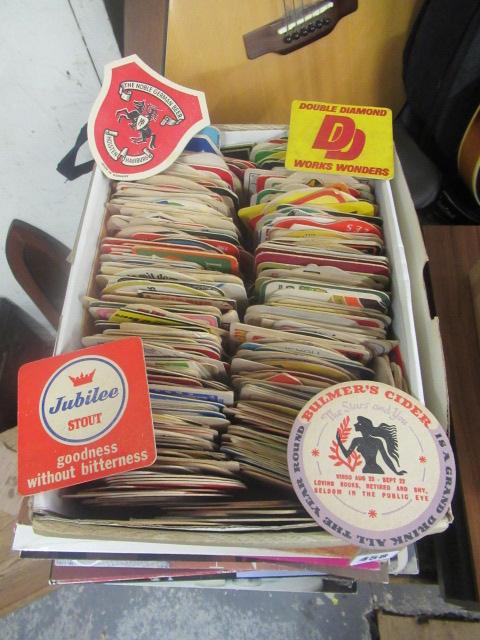 BOX OF BEER MATS Image
