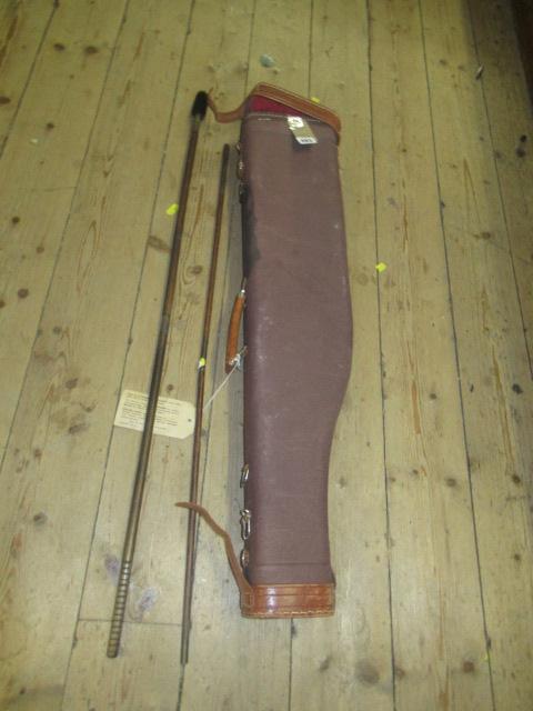 LEG OF MUTTON GUN CASE AND GUN BARREL CLEANERS Image