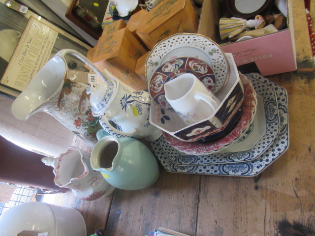 QUANTITY OF CERAMIC PLATES JUGS DISHES ETC Image