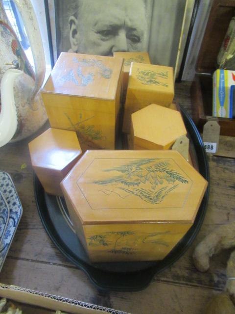 QUANTITY OF CHINESE BOXES Image
